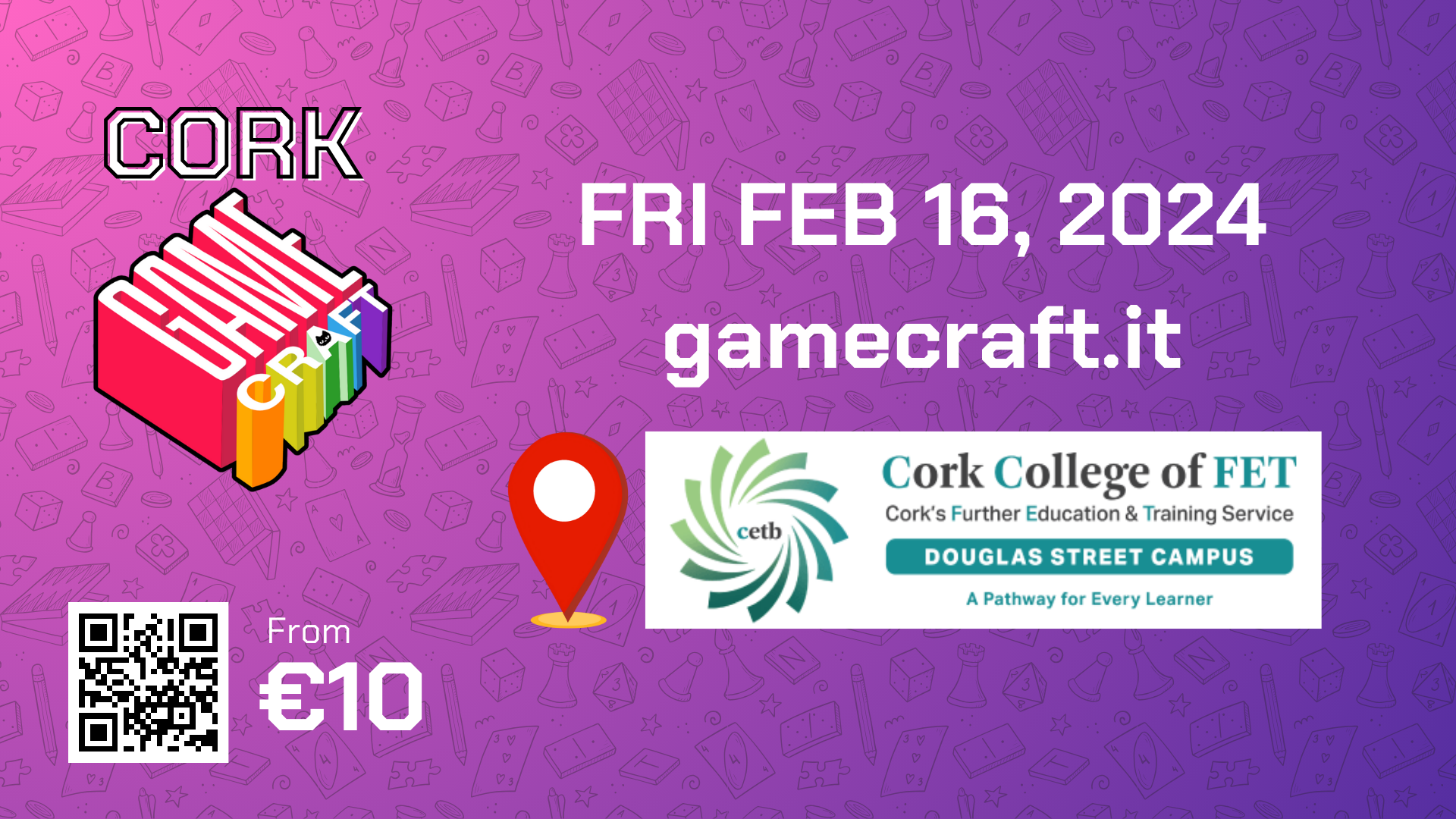 cork gamecraft banner